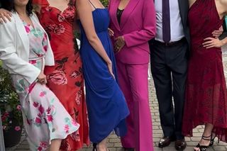 M jak miłość na planie. Małgorzata (Aleksandra Pieczyńska), Ania (Alina Szczegielniak), Aneta (Ilona Janyst), Erwin (Andrzej Dopierała), Franka (Dominika Kachlik), Kinga (Katarzyna Cichopek)