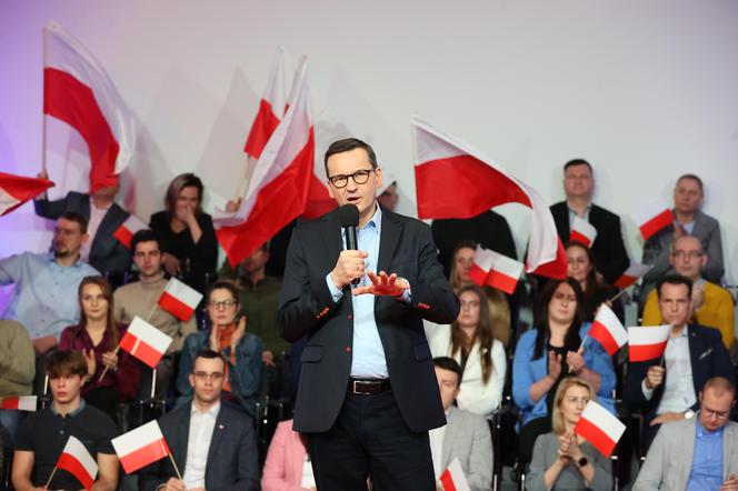  Mateusz Morawiecki w Łodzi.  „Może szybciej niż się niektórym wydaje będziemy znowu rządzić”