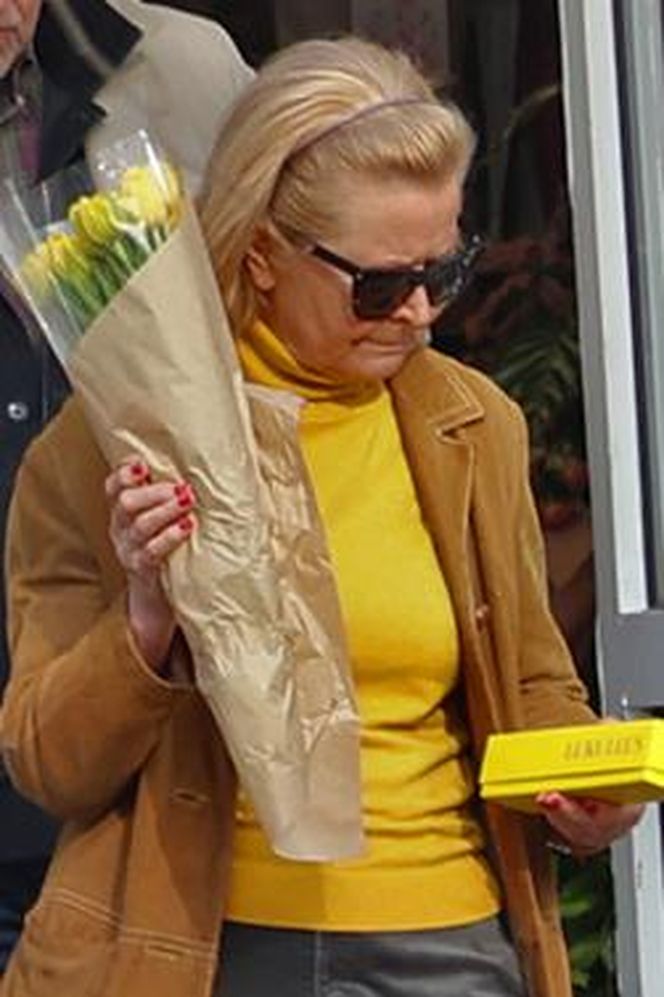 Barbara Bursztynowicz na spacerze