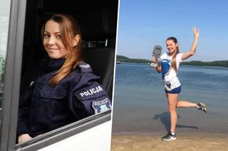 Piękna policjantka z Olsztyna. Robi karierę w telewizji, biega i spełnia się zawodowo [ZDJĘCIA]