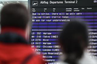 Strajk personelu naziemnego Lufthansy na największych lotniskach