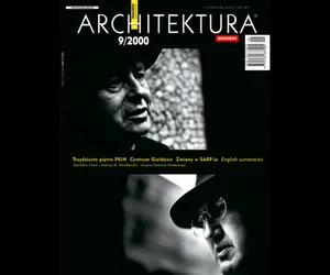 Miesięcznik Architektura 09/2000