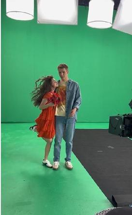 M jak miłość. Basia (Karina Woźniak), Michał (Igor Pawłowski)