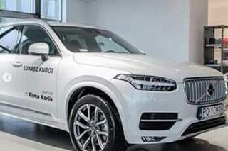 Łukasz Kubot odebrał kluczyki do Volvo xc90