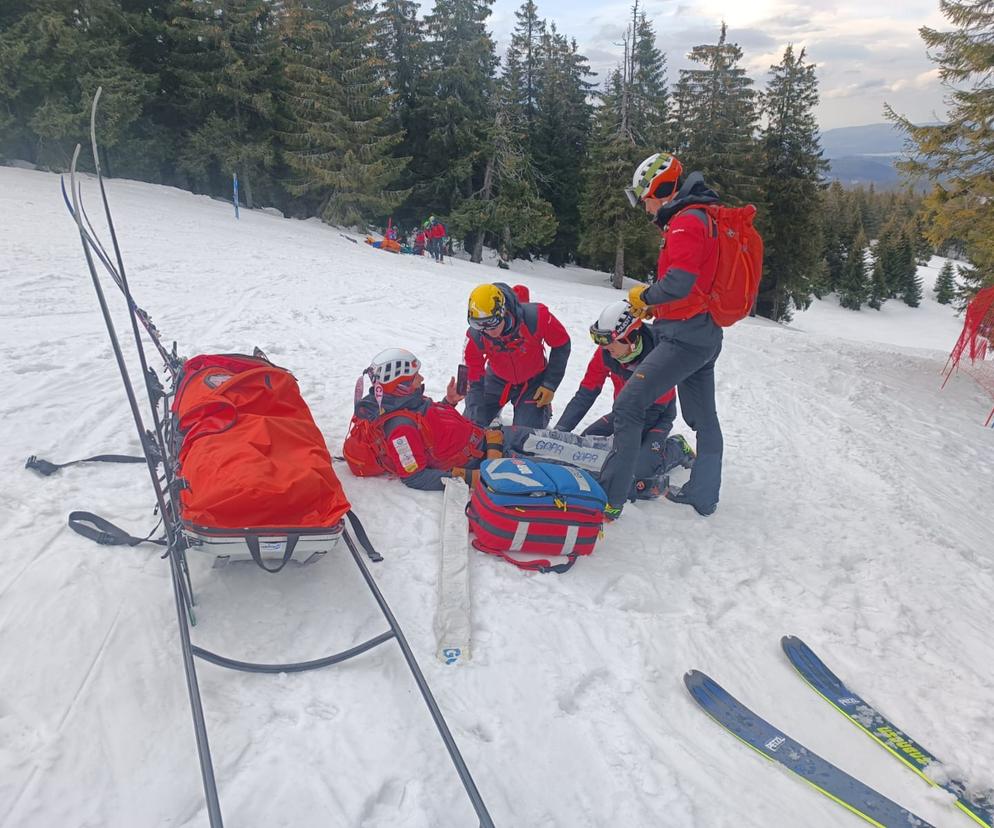 Ratownicy GOPR z Krynicy podsumowali miniony sezon narciarski 