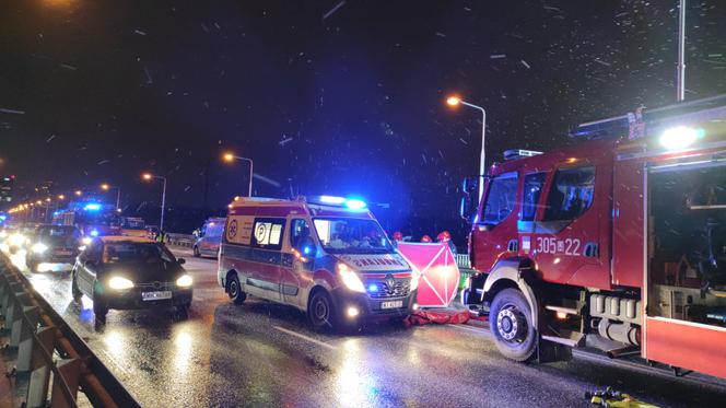 Koszmarny wypadek na moście Gdańskim