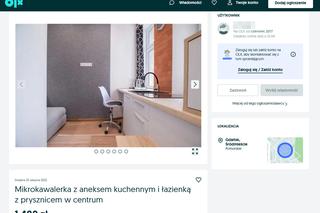 Gdańsk. Tak wygląda mikrokawalerka w centrum miasta. Powierzchnia: 10 m kwadratowych