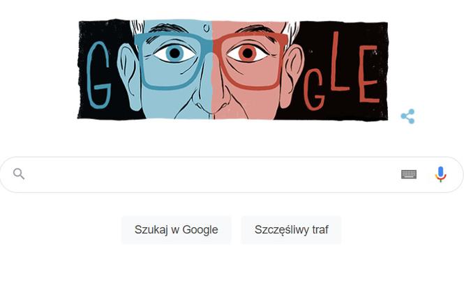 Google Doodle. Krzysztof Kieślowski bohaterem wyszukiwarki. Wybitny reżyser uhonorowany