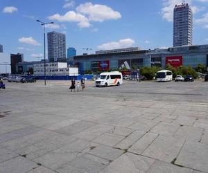 Tak w czasie upałów wygląda centrum Warszawy 