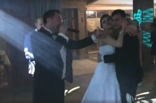 Marcin Miller zaśpiewał na weselu syna