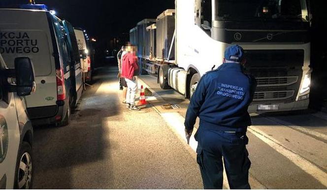Nocna akcja ważenia ujawniła, które pojazdy w ogóle nie powinny wyjeżdżać na drogę