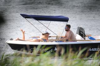 Aleksandra Kwaśniewska i Kuba Badach