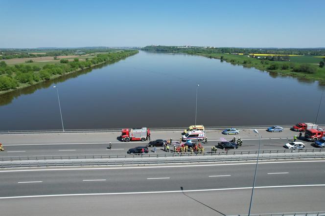 Wypadek na A1 pod Grudziądzem