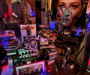 Sala kinowa w Zespole Szkół Akademickich 