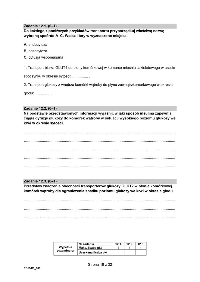 Matura 2025 - biologia