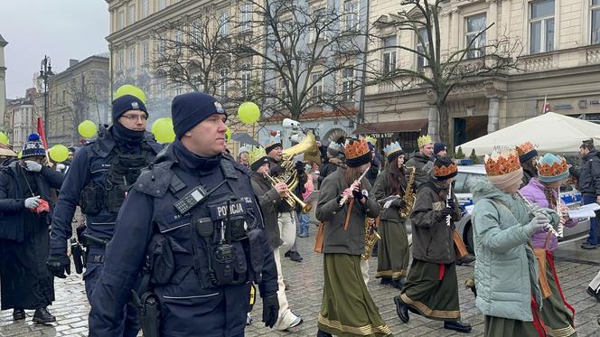 Orszak Trzech Króli przemaszerował przez Kraków