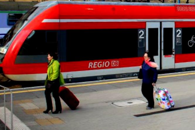 Pociąg Deutsche Bahn