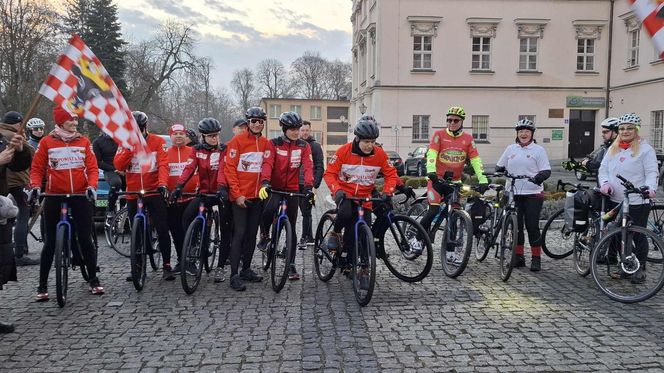 Wielkoorkiestrowa Sztafeta Cyklistów wyruszyła do Jurka Owsiaka