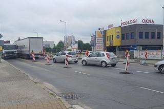 Trwa remont ulicy Krakowskiej w Tarnowie