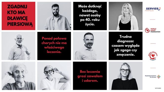 Plakat kampanii Poznaj dławicę