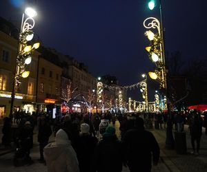 Świąteczna iluminacja Traktu Królewskiego 7.12.2024