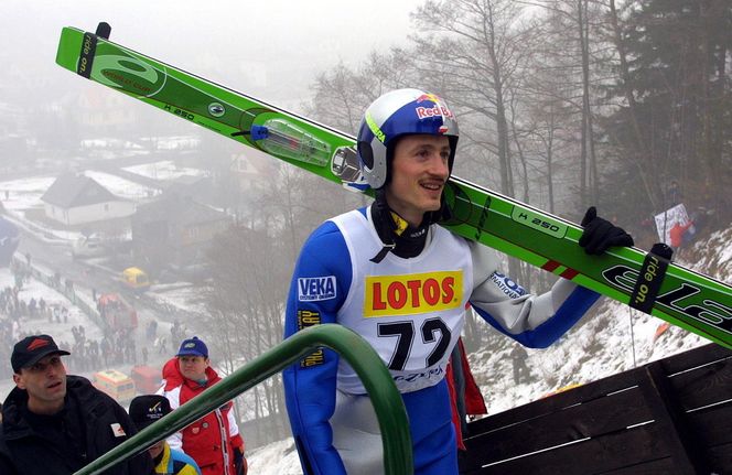 Maciej Kurzajewski i Adam Małysz