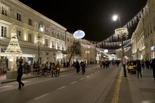 Niesamowita iluminacja świąteczna rozbłysnęła w Warszawie