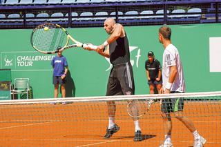 Marcin Gortat grał w tenisa ZDJĘCIA