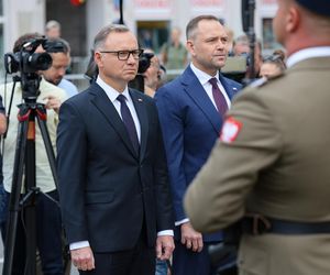 Andrzej Duda i Karol Nawrocki uczcili pamięć powstańców na Woli