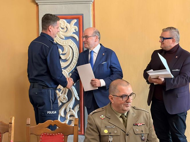 Podsumowanie akcji "Dar Serca Służb Mundurowych" w Grudziądzu