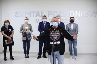 Uroczystość nadania im. WOŚP Oddziałowi Neonatologii Szpitala Południowego