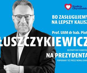 Kalisz. Prof. Piotr Łuszczykiewicz prezentuje hasło wyborcze, a KO listy do Rady Miasta 