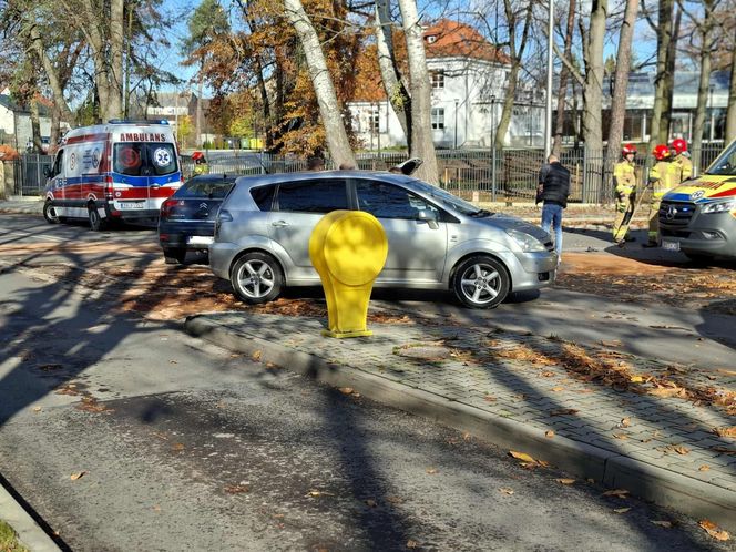 Wypadek na ul. Konstytucji 3-go Maja w Starachowicach