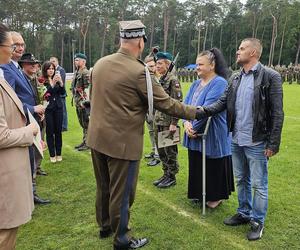 Przysięga wojskowa w Złocieńcu