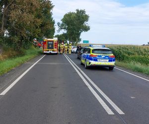 Żerdziny. Honda rozpadła się na pół w czasie wypadku. Trzy osoby ranne [ZDJĘCIA].