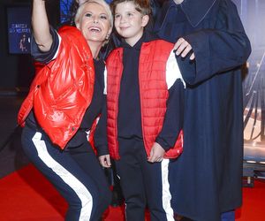 Joanna Racewicz i syn