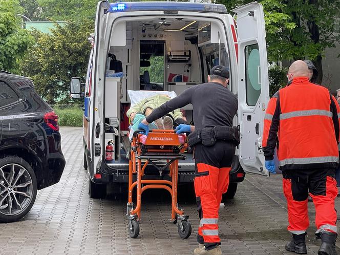 93-latka potrącona przez BMW na Bródnie