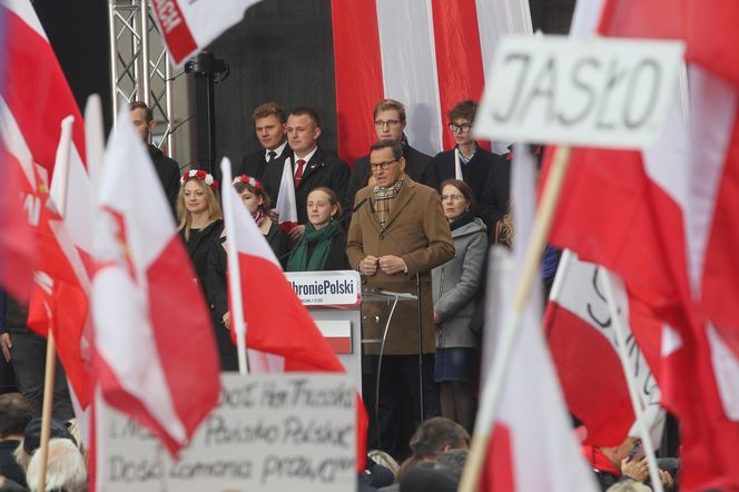 Manifestacja PiS w Warszawie (11.10.2025)