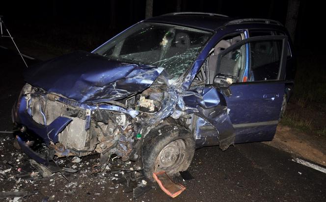 Wypadek na trasie Pisz - Turośl. Matka z dzieckiem w szpitalu