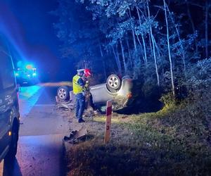 Dachowanie na drodze Starachowice - Rzepin