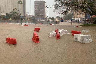 Powódź w Hiszpanii w rejonie Malagi