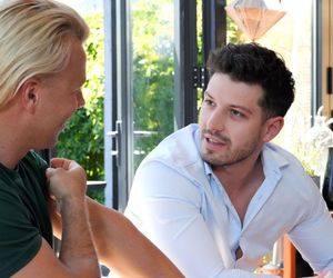 Barwy szczęścia odc. 3249. Justin (Jasper Sołtysiewicz), Patryk (Konrad Skolimowski)