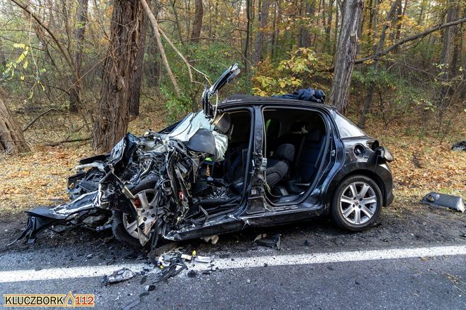 Tragiczny wypadek w Bąkowie na DK11