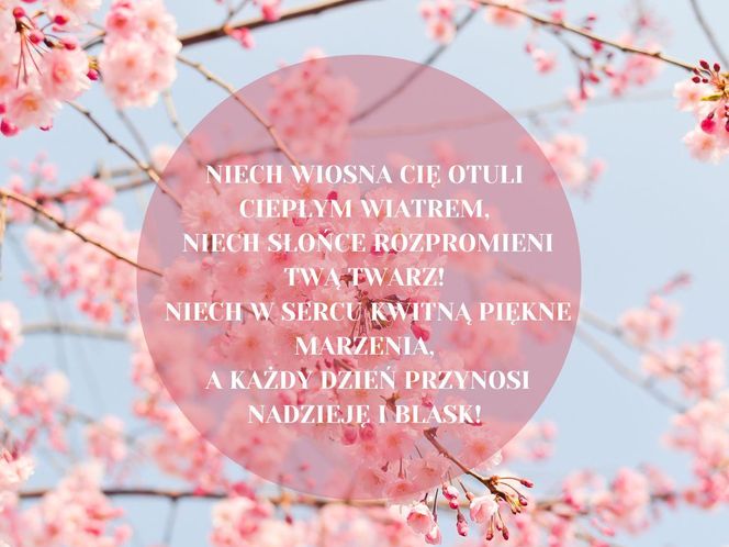 Dzień wiosny - kartki z życzeniami