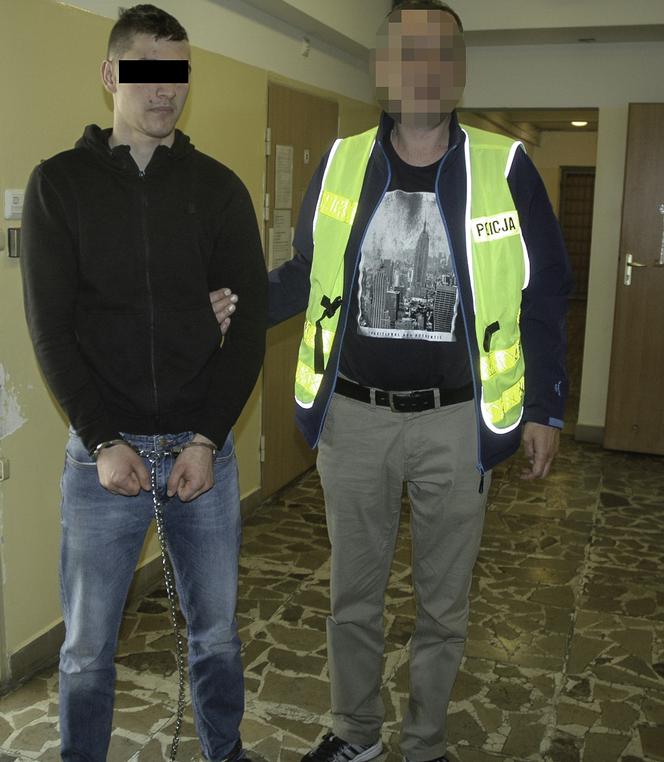 Masakrował sąsiada aż połamał nóż