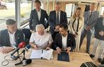Podpisanie umowy na Samorządowy Szlak Wodny