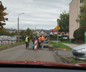 Trwa remont nawierzchni ulic Romanówka i Unitów Podlaskich w Siedlcach