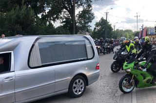 Pogrzeb motocyklistki Karoliny z Zielonki