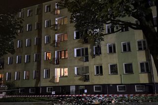 Potężny pożar w Koszalinie