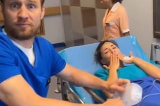 Na dobre i na złe po wakacjach 2023. Olena Kosenko (Tetiana Malkova), Michał (Mateusz Janicki)